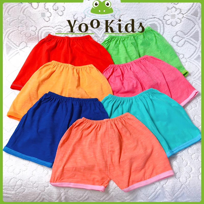 Quần Chục Cho Bé YOOKIDS chất cotton thấm hút mồ hôi _ Quần cho bé trai bé gái Size 4 - 16kg Từ 0 - 4 Tuổi