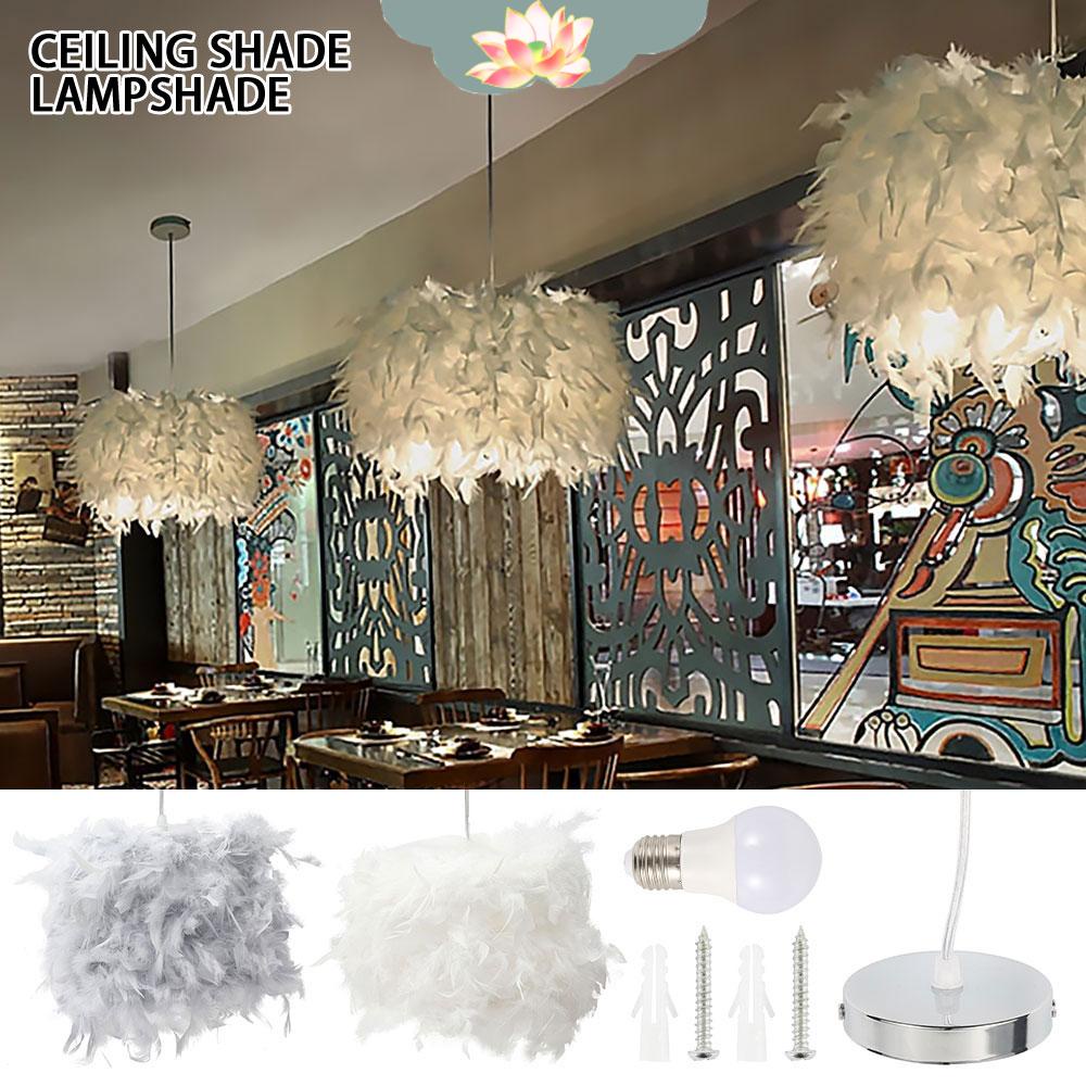 Chụp Đèn Lông Vũ Treo Trần Nhà Tkc6927