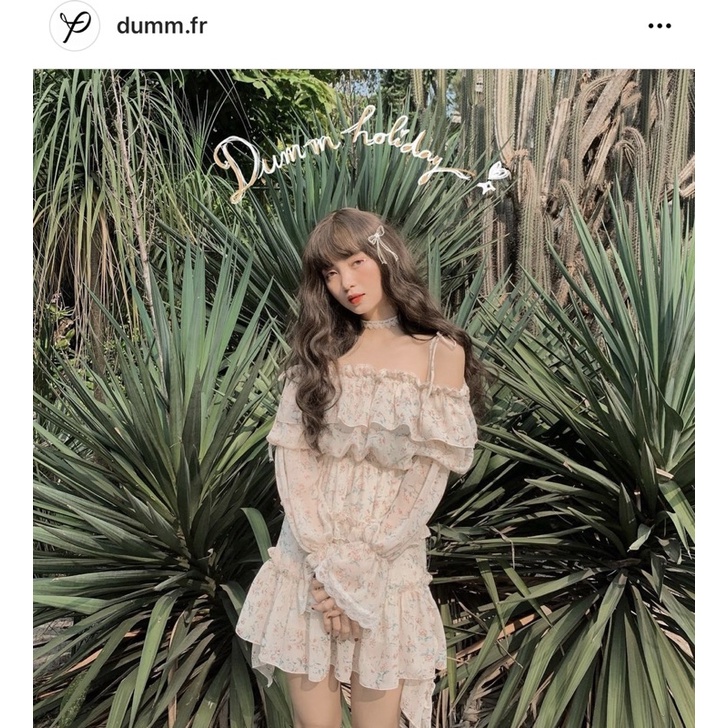 Thanh Lý/pass đầm Dumn.fr freesize siêu nàng thơ