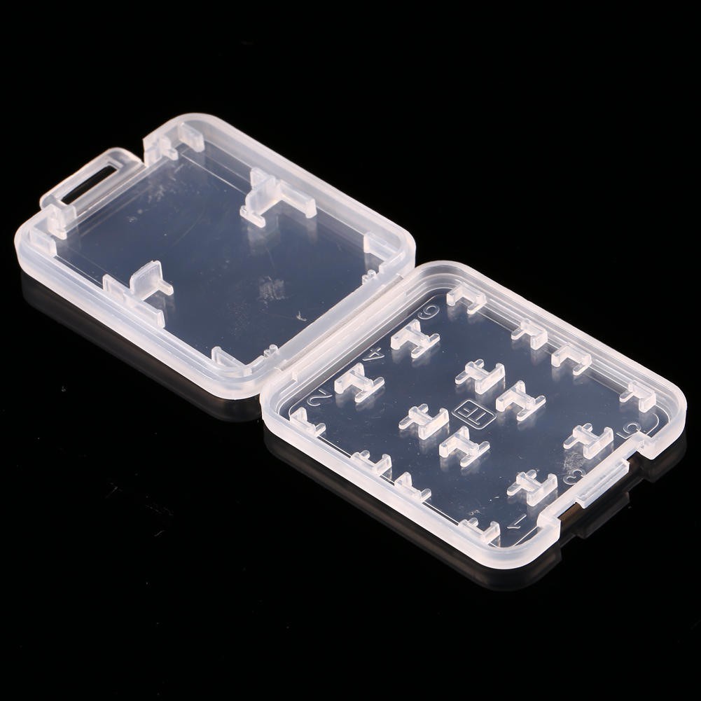 Holder Plastic 8 in 1 Case Protector Box Micro Memory Storage Plastic for TF Card | BigBuy360 - bigbuy360.vn