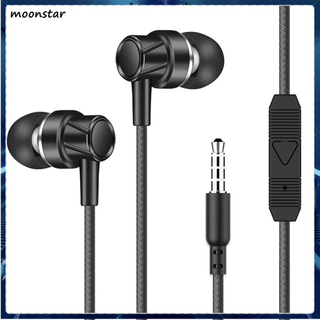 Tai Nghe Nhét Tai Ms X18 Có Dây Âm Thanh Siêu Trầm Jack 3.5mm | BigBuy360 - bigbuy360.vn