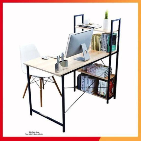 Miễn phí ship Bàn làm việc liền kệ 100x48 Cm xưởng sản xuất trực tiếp, cam kết chất lượng, dể dàng lắp ghép