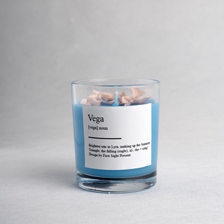 Nến thơm First Sight handmade Vega hương Vani và Lavender Ngọt Dịu tinh dầu cao cấp không khói hũ 170gr