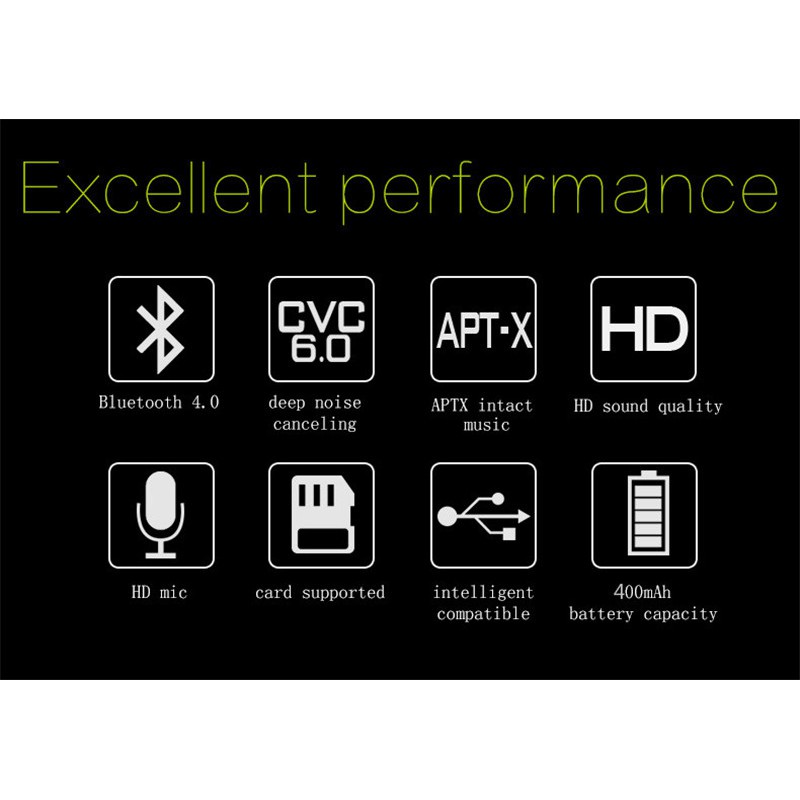 Zanzealot Tai Nghe bluetooth Không Dây b570  Hỗ Trợ Thẻ tf / sd Cho Điện Thoại iphone