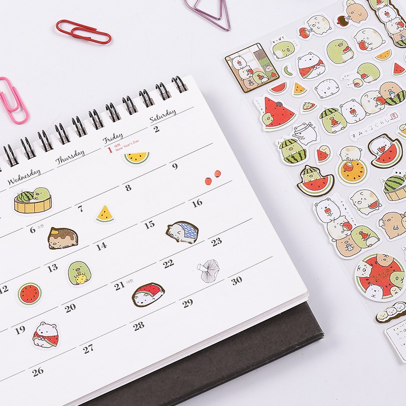 STICKER GẤU DÁN ĐIỆN THOẠI