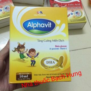 Alphavit tăng cường hệ miễn dịch cho Bé hộp 20 ống