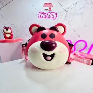 Hộp đựng bắp rang bơ gấu dâu lotso - hàng chính hãng