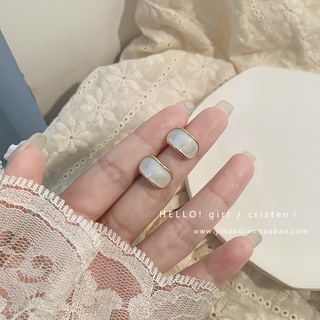 Bông Tai Đính Đá Opal Tinh Tế