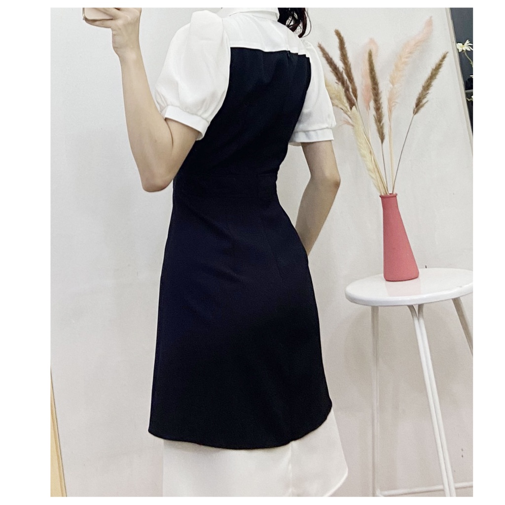 Váy sơ mi dáng dài, đầm công sở váy sơ mi thắt eo xinh | BigBuy360 - bigbuy360.vn