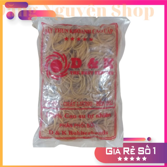 Dây Chun Vòng - Dây Nịt - Dây Chun Buộc 500g