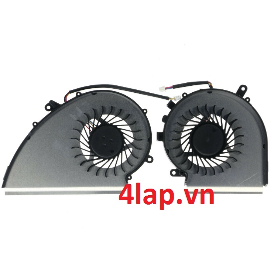 Thay Quạt tản nhiệt CPU + GPU Laptop MSI GE72VR GP72VR GL72VR MS-179B 4 pin PAAD06015SL