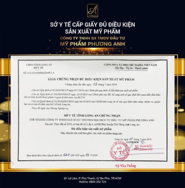 [CHÍNH HÃNG 100%] Kem Body Mềm A Cosmetic 2020