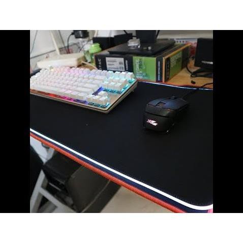 Freeship 50k Bàn Di Chuột RGB, Lót Chuột Pad RGB Loại Lớn 80x30cmx4mm -dc3410