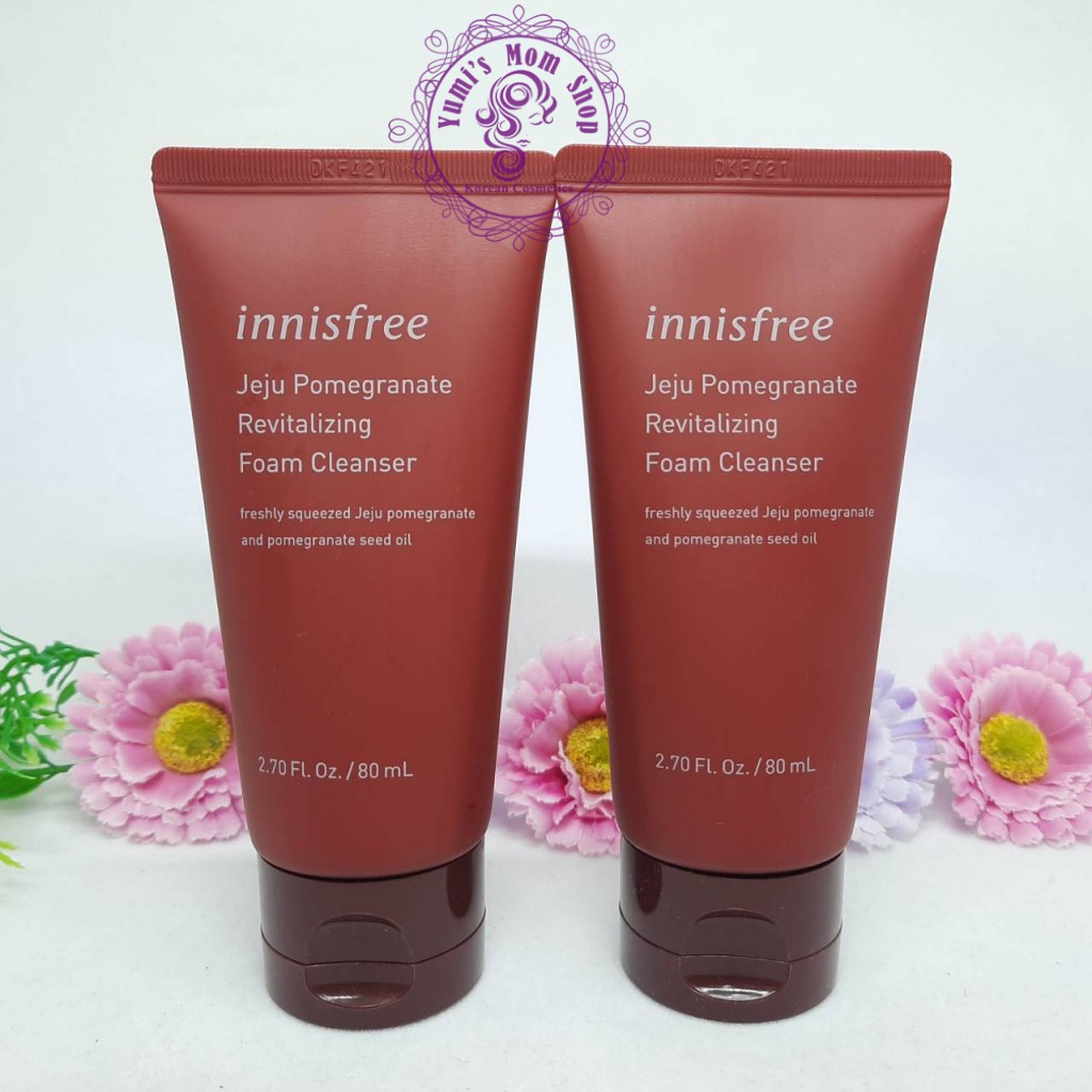 Sữa rửa mặt lựu Innisfree Jeju Pomegranate Revitalizing Foam Cleanser