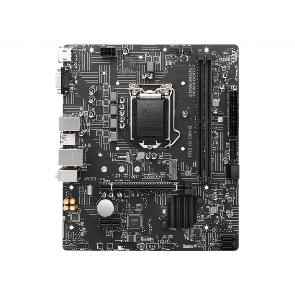 Bo mạch chủ Main MSI Pro H410M-B New - Full Box - Chính hãng Mai Hoàng - BH 36 Tháng