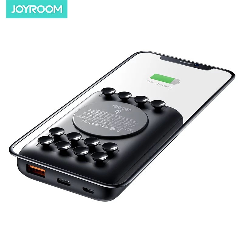 Pin Dự Phòng Joyroom Kiêm Sạc Hút Không Dây PD/QC3.0 10000mAh D-QP183