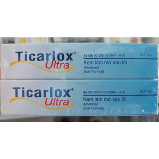 Ticarlox Ultra kem làm mờ sẹo lồi