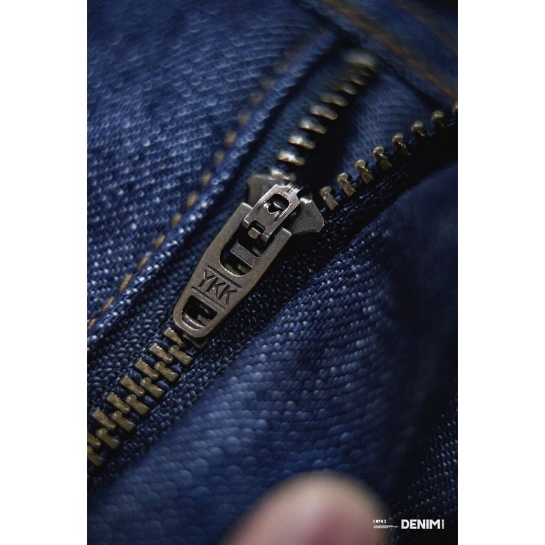 Quần short denim Maden 11.8oz dáng ôm có túi lớn kiểu mùa hè Mỹ 2022 cổ điển mới cho nam