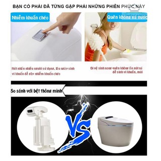 NÚT XẢ BỒN CẦU CẢM ỨNG TỰ ĐỘNG 