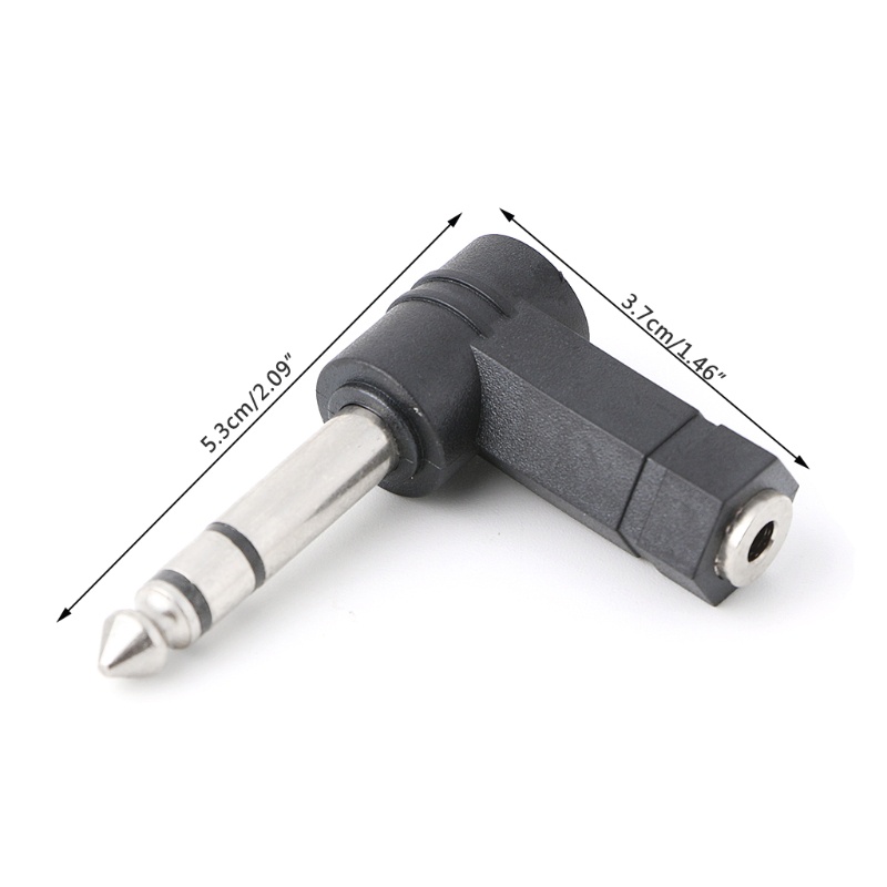 Đầu Cắm Chuyển Đổi Âm Thanh Jack 3.5mm Sang 6.35mm