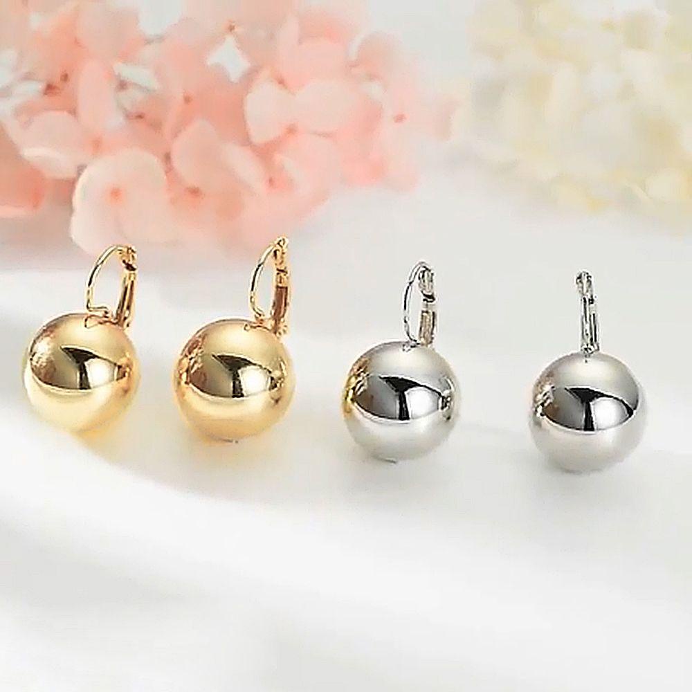 Bông Tai Hình Tròn Lớn Thời Trang Dành Cho Nữ