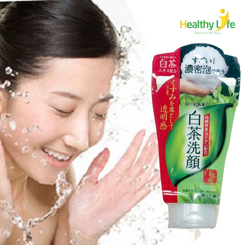 (SALE DATE 3/2024)SỮA RỬA MẶT TINH CHẤT TRÀ TRẮNG DẠNG TUÝP 120G