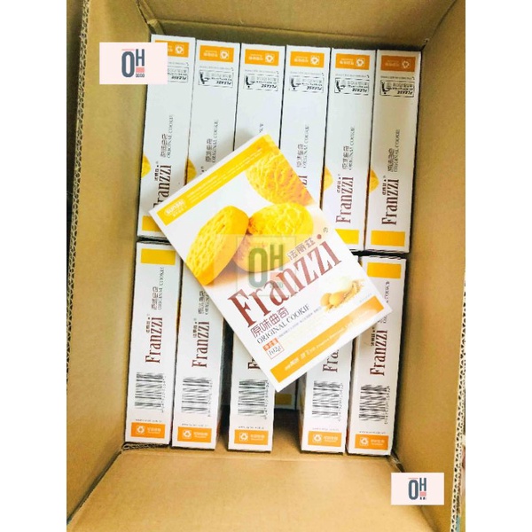 Bánh franzzi cookie vị trà xanh, việt quất 102g