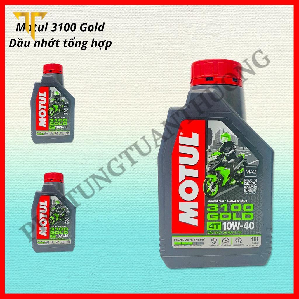Nhớt Motul 3100 Gold 10w40 Chính Hãng Có Mã QR để check