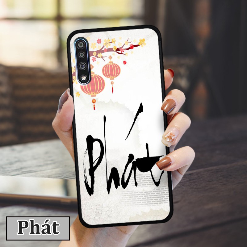 Ốp lưng kính 3D Vsmart Live- chữ thư pháp ý nghĩa