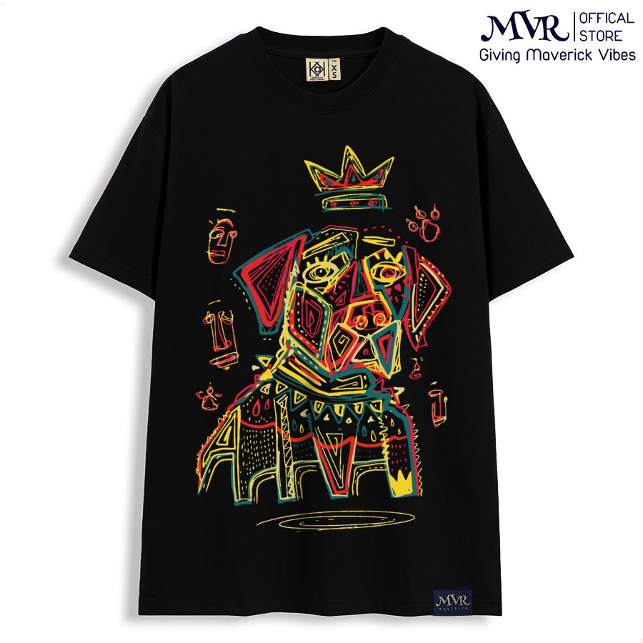 Áo thun nam phông nữ form rộng chú chó nhiều màu MVR size rộng tee Mỹ BB4337