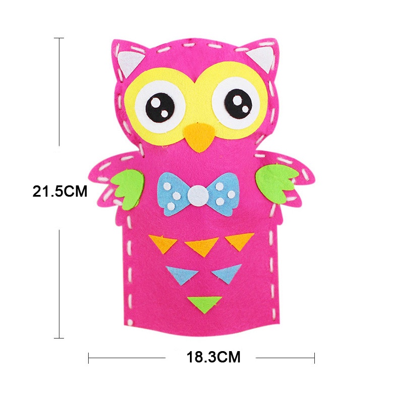 Trẻ em tự làm động vật rối tay đồ chơi trẻ em handmade phim hoạt hình găng tay kể chuyện búp bê đồ chơi giáo dục sớm