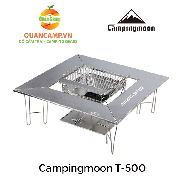 Bàn quây bếp nướng BBQ Campingmoon T-500