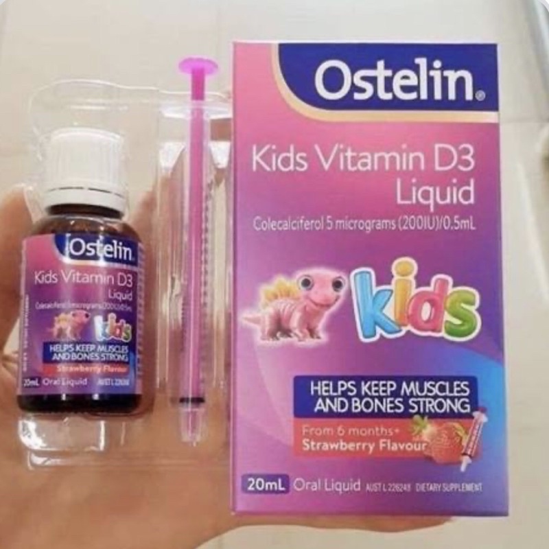 Ostelin Kids Vitamin D3 Liquid