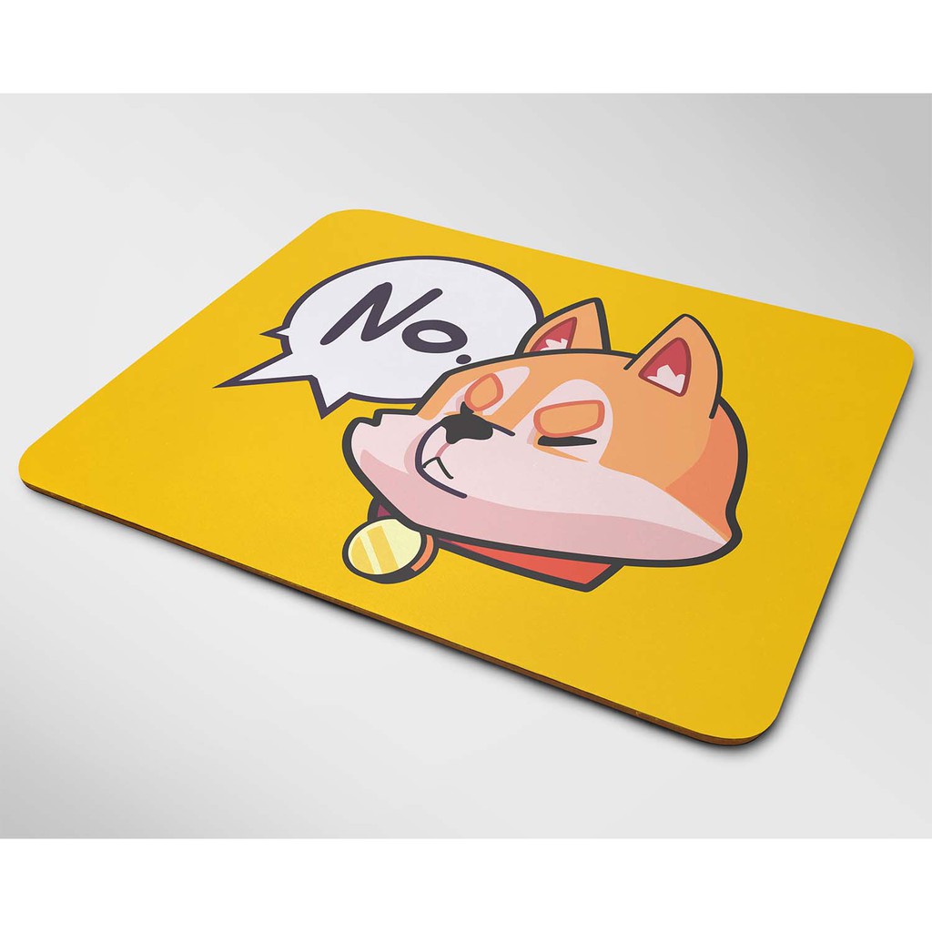 Lót chuột cỡ lớn, bàn di chuột, mouse pad mẫu Shiba no