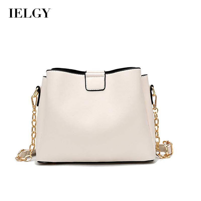 Túi Đeo Vai Một Dây Xích Màu Trơn Có Tua Rua Cá Tính Thời Trang