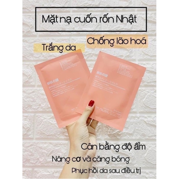 Mặt nạ tế bào gốc nhau thai Nhật Bản( Hàng Chuẩn) Rwine Beauty Steam Cell Placenta Mask (Lẻ 1 Miếng) | BigBuy360 - bigbuy360.vn