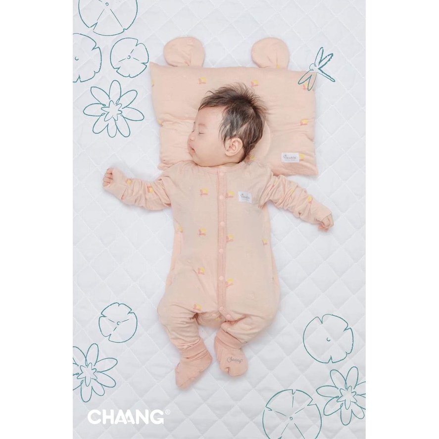 Chaang body cúc giữa cotton cho bé sơ sinh, body em bé lake