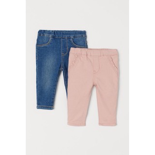 Set 2 quần chất Jean chuẩn Authentic cho bé👧🏻