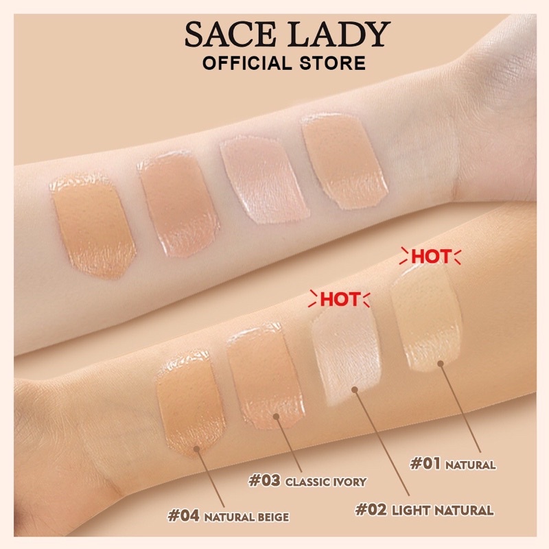 Phấn nước chống thấm lâu trôi SACE LADY Lasting Waterproof BB Cushion