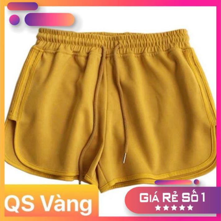 XẢ Quần short, quần đùi nữ vải thun da cá cạp cao dây rút, freesize 40-57kg rất đẹp và thoải mái | BigBuy360 - bigbuy360.vn