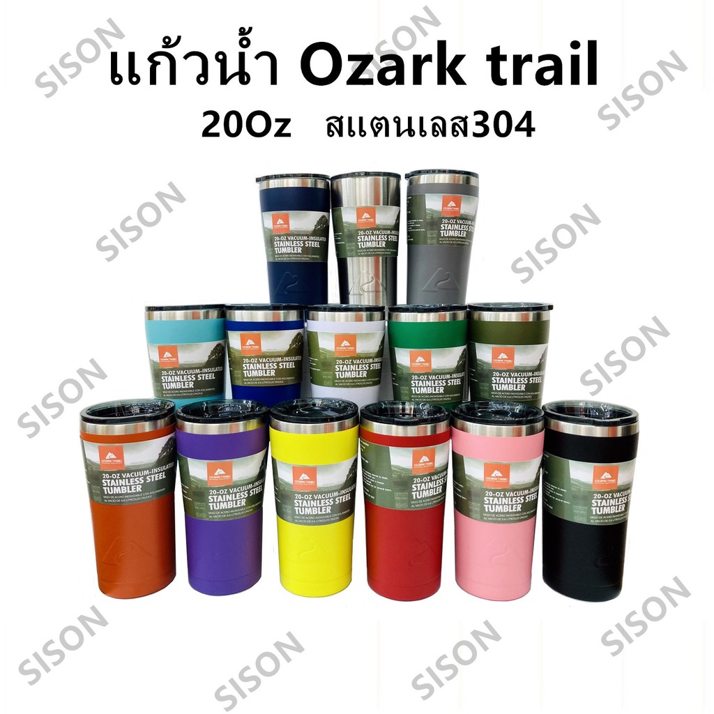 20 Oz OZARK TRAIL Glass Giữ nhiệt mát mẻ Thép không gỉ 304