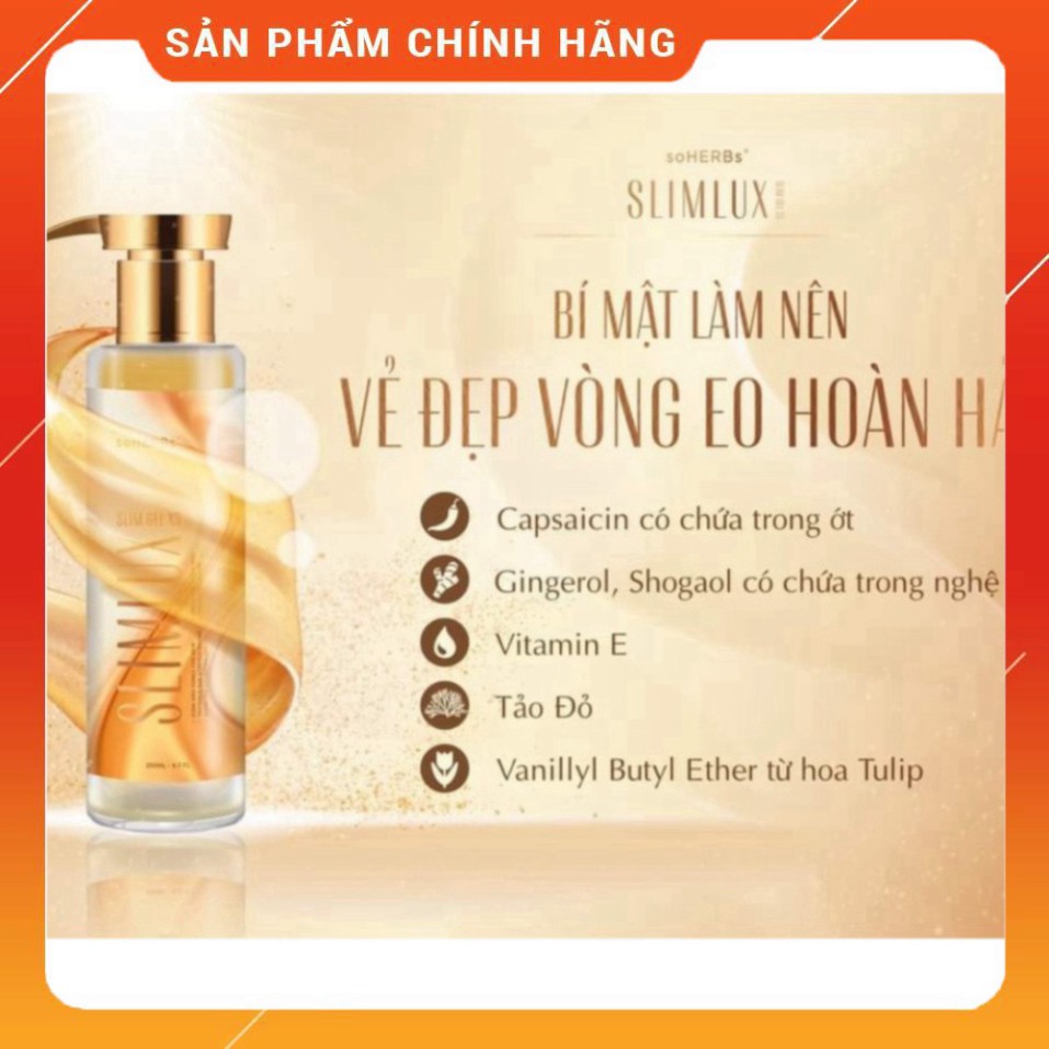 𝐆𝐞𝐥 𝐭𝐚𝐧 𝐦𝐨̛̃ 𝐛𝐮̣𝐧𝐠 𝐗𝟓 𝐒𝐥𝐢𝐦 𝐋𝐮𝐱 𝐒𝐨𝐡𝐞𝐫𝐛𝐬 200ml chính hãng SlimLux