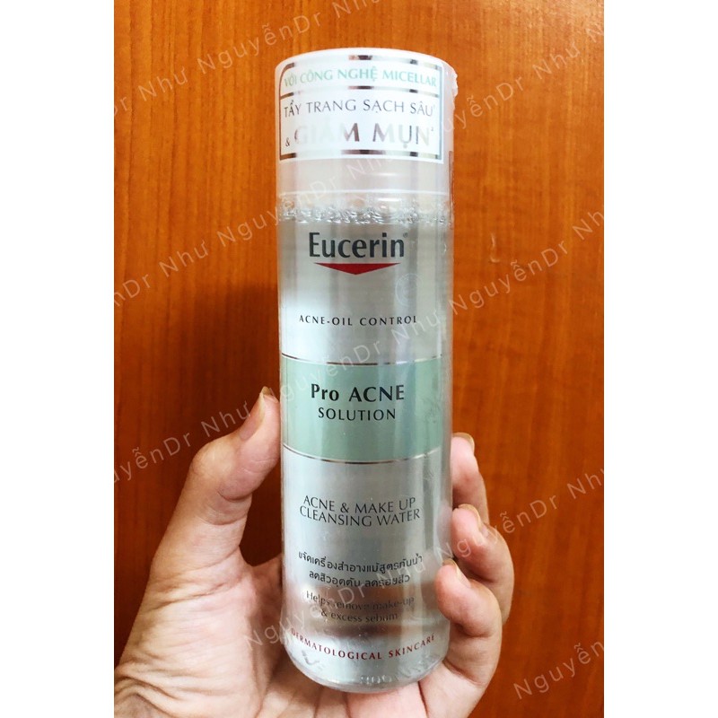 Nước Tẩy Trang Eucerin Pro Acne Solution Make Up Cleansing Water