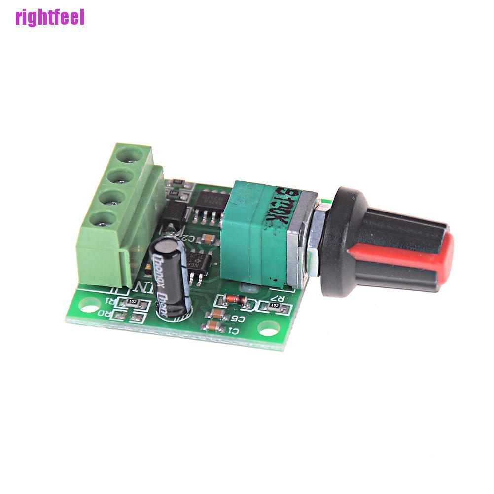 Rightfeel 1.8V 3V 5V 6V 12V 2A Low Voltage Motor Speed Controller PWM 1803B M216