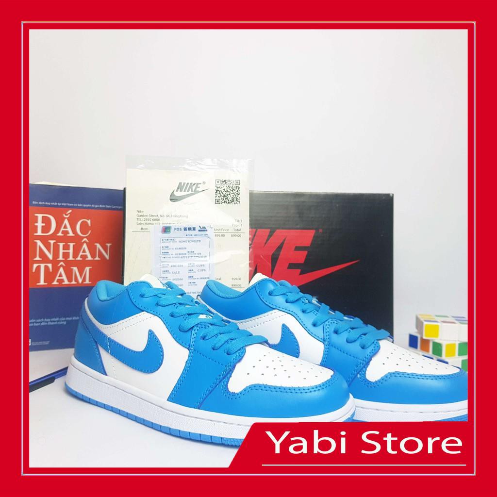 🔥FREE SHIP-HÀNG QUẢNG CHÂU 🔥Giày thể thao sneaker🔥Air Jordan 1 Low JD UNC' BLUE full box - Yabi Store | BigBuy360 - bigbuy360.vn