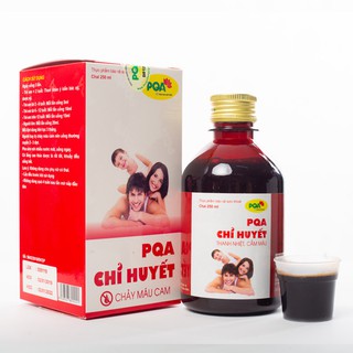 PQA Chỉ Huyết Thảo Dược Hỗ trợ Giảm Chảy Máu Cam, Giảm Nóng Trong Hộp 250ml