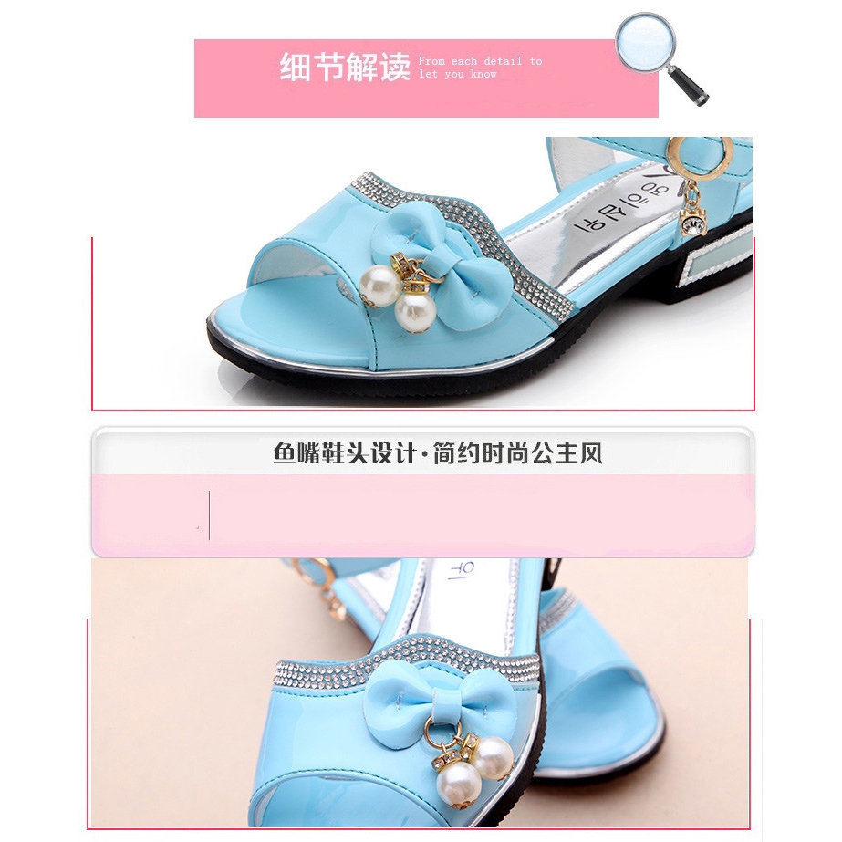 Giày sandal đế mềm chống trượt thời trang Hàn Quốc dành cho bé