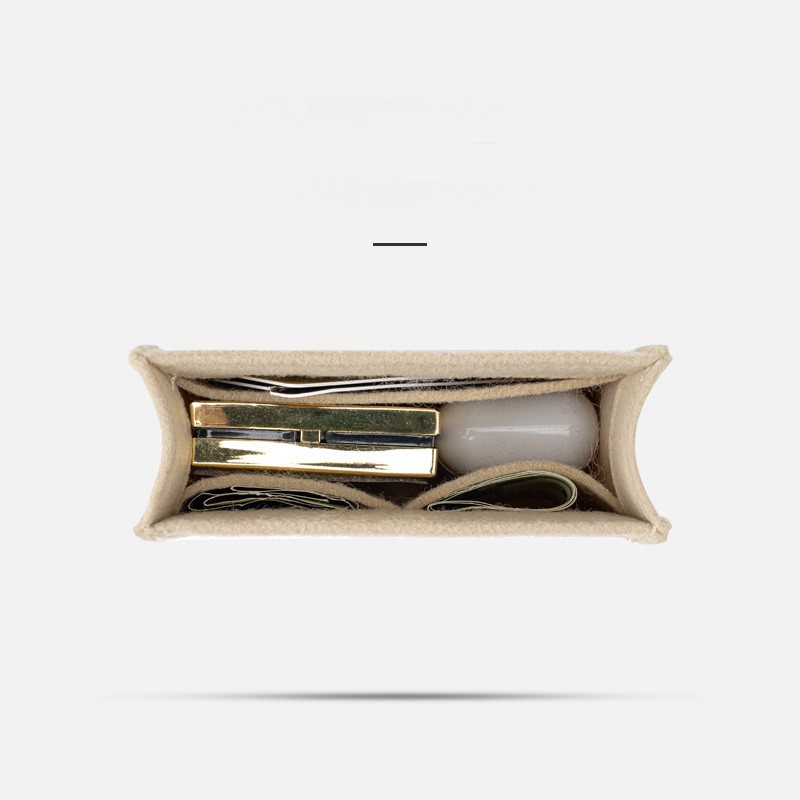 Túi trong túi phụ kiện túi cặp  lv petit sac plat  multi pocket bag organizer insert