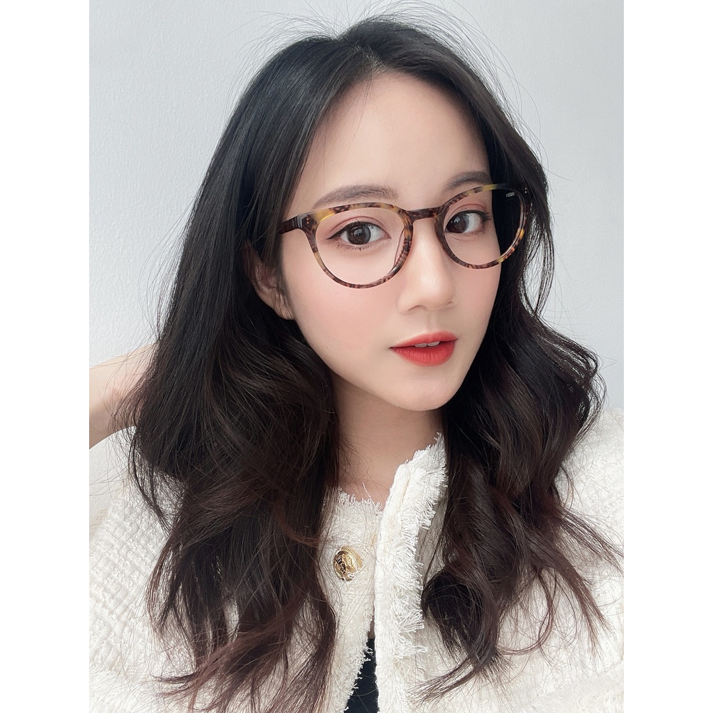 Gọng kính nữ cao cấp FARELLO Woodland mắt mèo Acetate thiết kế tinh tế màu sắc thời trang