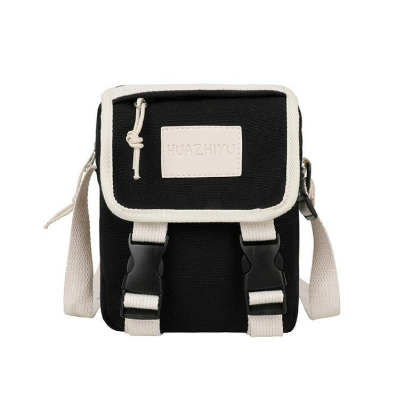 Túi đeo chéo vải canvas phong cách Nhật Bản trẻ trung | BigBuy360 - bigbuy360.vn